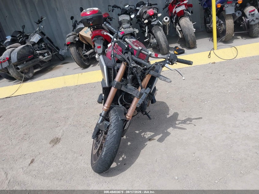 2019 Honda VIN MLHRH0257K5000122 IAAI salvage auction — FRONT & REAR, Salvage Title, sold $1,400 on 2026-08-01 (photo 5)