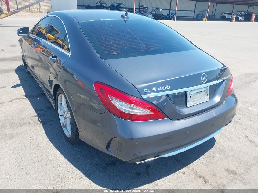 2015 Mercedes-benz Clc-klasse VIN WDDLJ6FB6FA141606 IAAI salvage auction — FRONT END, Salvage (California), sold $4,500 on 2026-08-05 (photo 3)