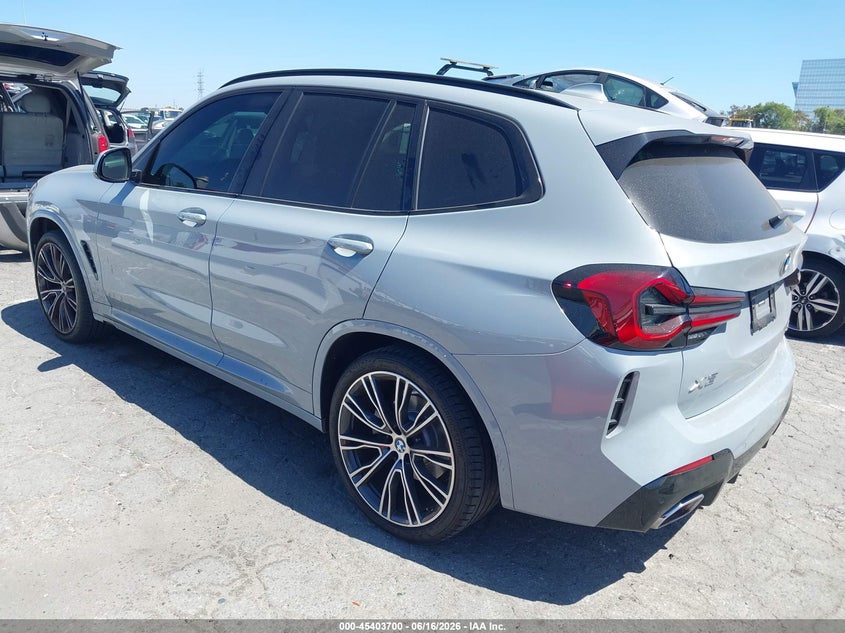 2022 BMW X3 VIN 5UX53DP06N9K83645 IAAI salvage auction — RIGHT SIDE, Salvage Title, sold $19,300 on 2026-07-23 (photo 3)
