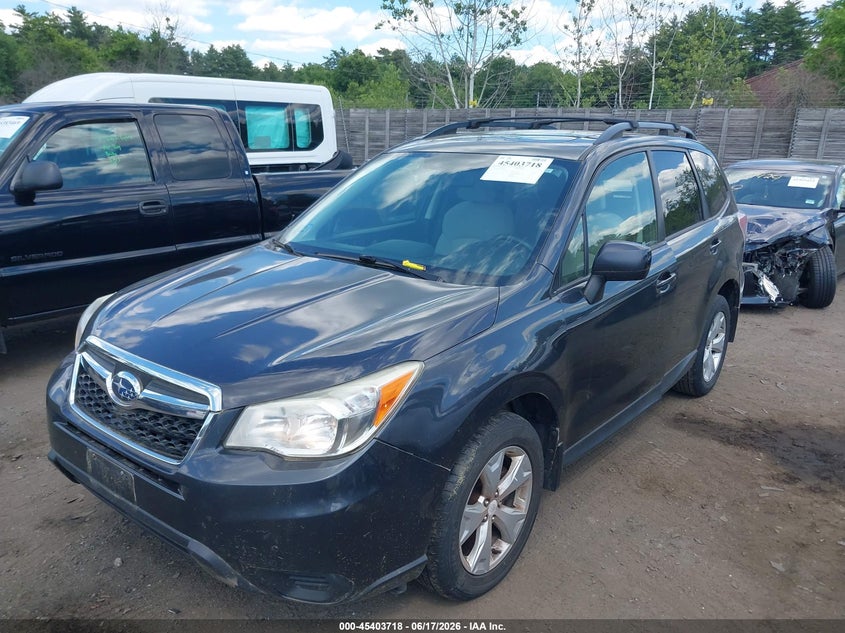 2014 Subaru Forester VIN JF2SJAECXEH438839 IAAI salvage auction — NORMAL WEAR, Original (Vermont), sold $1,050 on 2026-07-17 (photo 2)