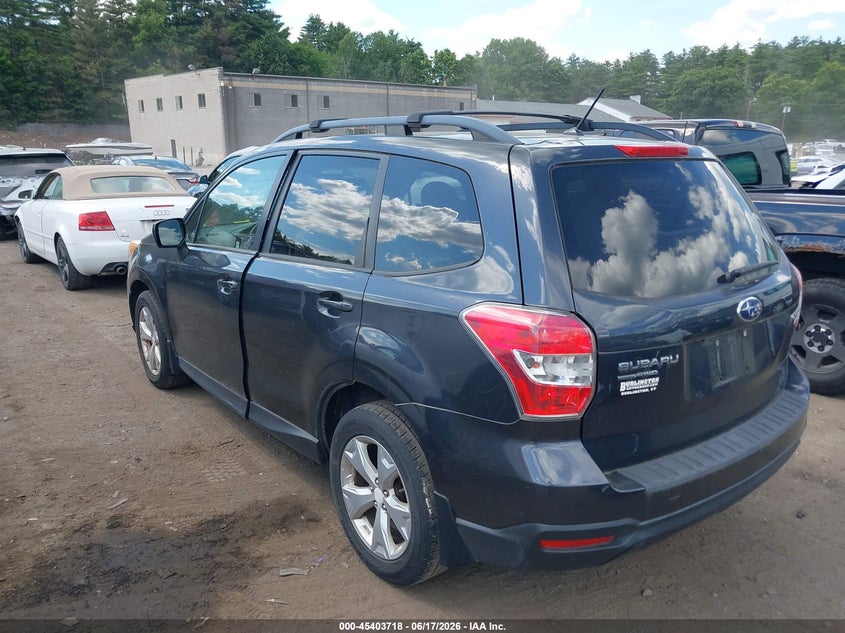 2014 Subaru Forester VIN JF2SJAECXEH438839 IAAI salvage auction — NORMAL WEAR, Original (Vermont), sold $1,050 on 2026-07-17 (photo 3)