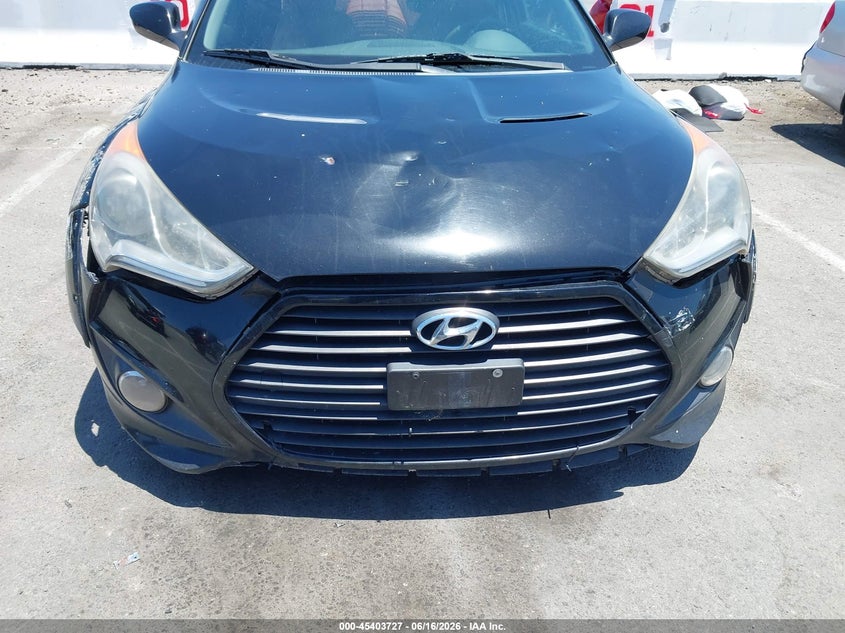 2015 Hyundai Veloster VIN KMHTC6AE3FU241159 IAAI salvage auction — NORMAL WEAR, Salvage Title, sold $525 on 2026-07-30 (photo 6)