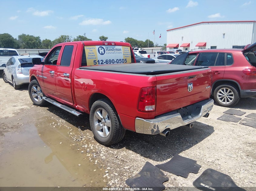 2012 Ram 1500 VIN 1C6RD7FT8CS142263 IAAI salvage auction — SIDE, Wait Title, sold $1,900 on 2026-08-13 (photo 3)