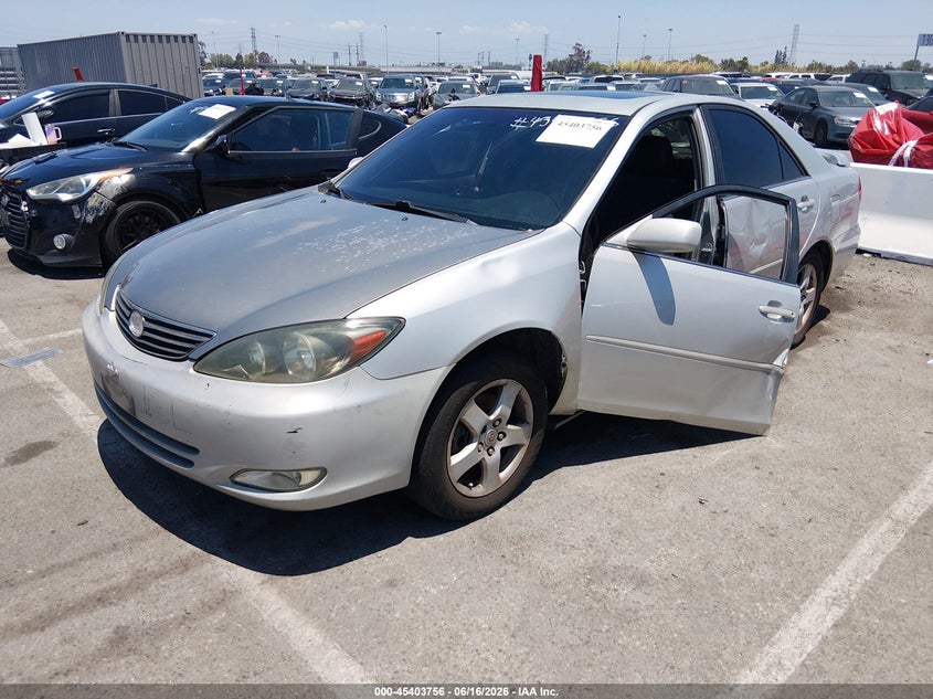 2003 Toyota Camry VIN 4T1BF32K03U058769 IAAI salvage auction — NORMAL WEAR, Clear - Dealer Only (California), sold $550 on 2026-07-09 (photo 2)