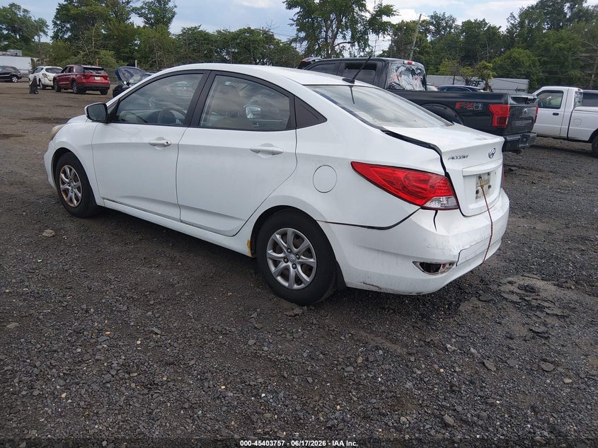 2012 Hyundai Accent VIN KMHCT4AE5CU261686 IAAI salvage auction — FRONT & REAR, Salvage (Idaho), sold $350 on 2026-07-13 (photo 3)