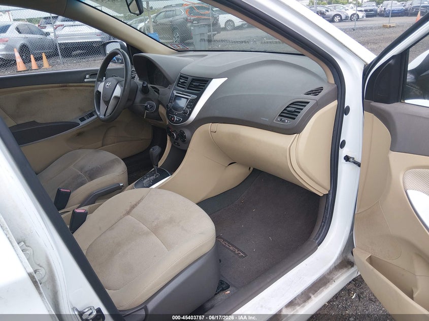 2012 Hyundai Accent VIN KMHCT4AE5CU261686 IAAI salvage auction — FRONT & REAR, Salvage (Idaho), sold $350 on 2026-07-13 (photo 5)