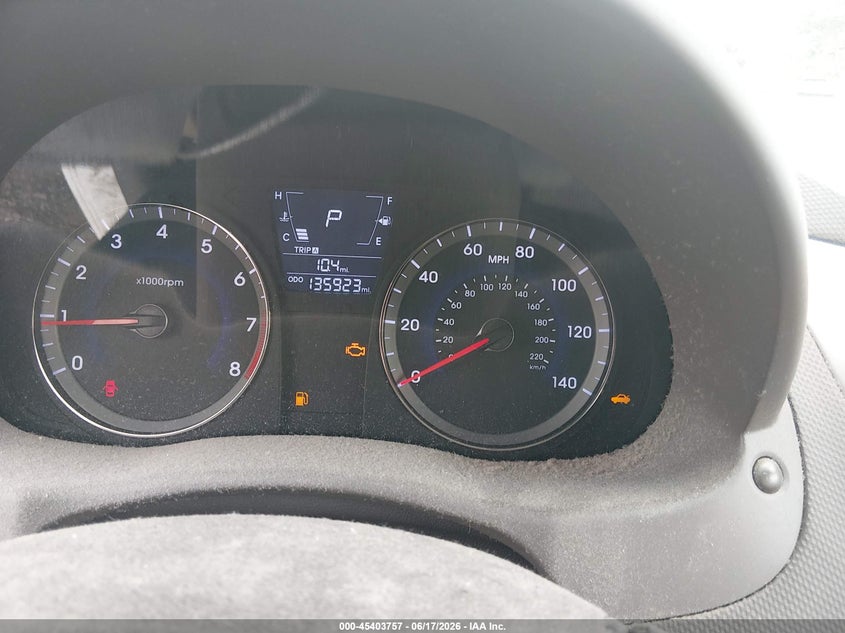 2012 Hyundai Accent VIN KMHCT4AE5CU261686 IAAI salvage auction — FRONT & REAR, Salvage (Idaho), sold $350 on 2026-07-13 (photo 7)
