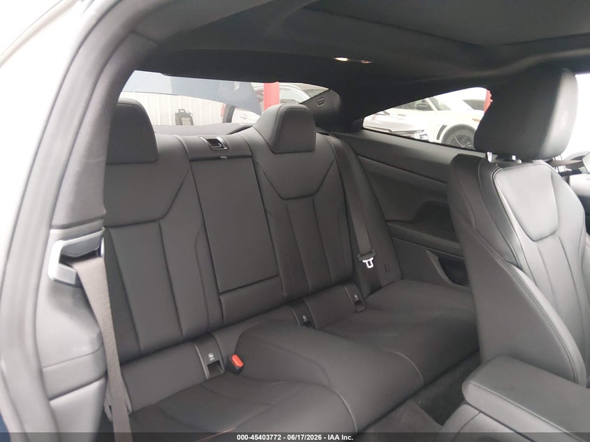 2021 BMW 4er VIN WBA53AP0XMCF74537 IAAI salvage auction — REAR END, Salvage Title, sold $11,200 on 2026-07-29 (photo 8)