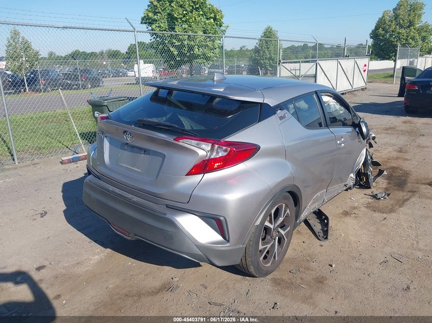2018 Toyota C-hr VIN NMTKHMBX5JR039862 IAAI salvage auction — RIGHT FRONT, Salvage (Virginia), sold $2,900 on 2026-07-28 (photo 4)