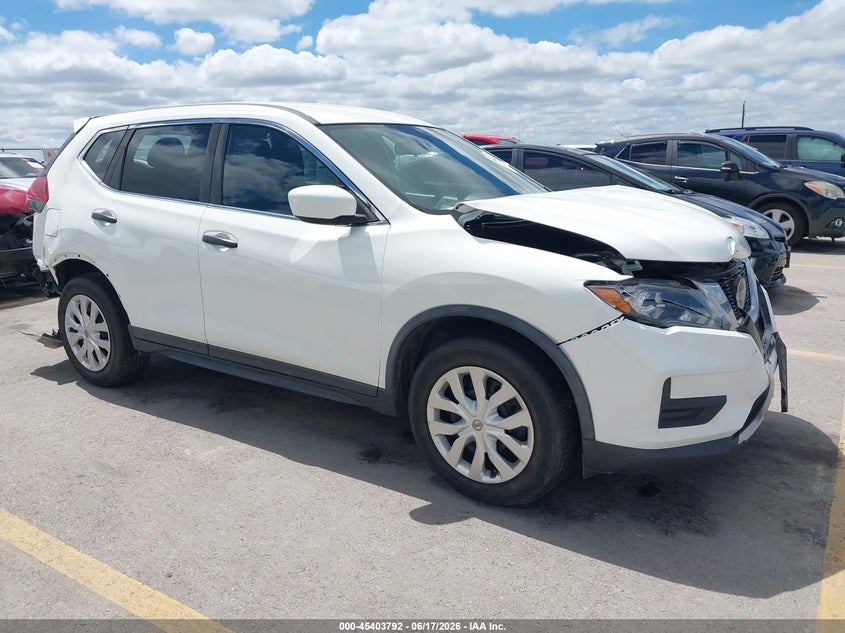 2018 Nissan Rogue VIN KNMAT2MT5JP566806 IAAI salvage auction — FRONT & REAR, Original (Texas), sold $925 on 2026-07-30 (photo 1)
