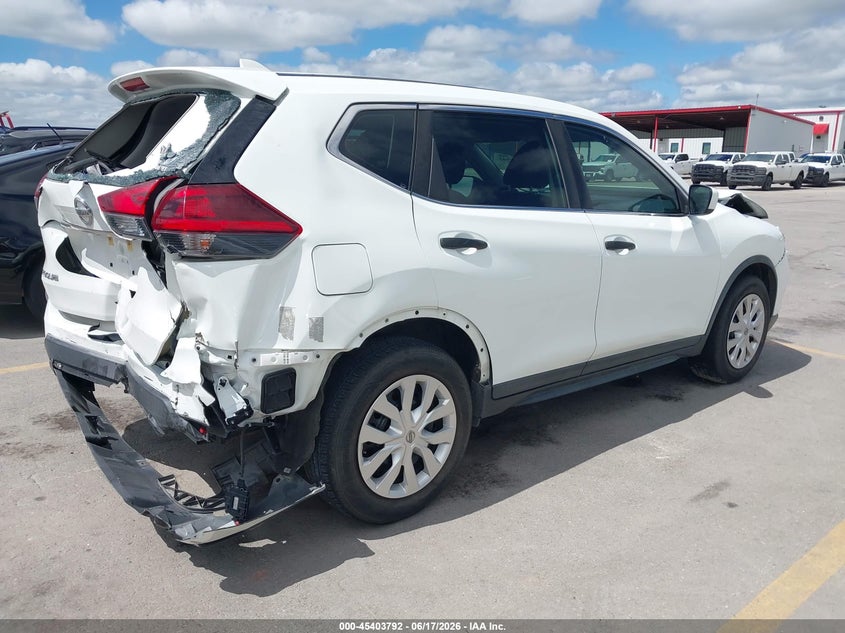 2018 Nissan Rogue VIN KNMAT2MT5JP566806 IAAI salvage auction — FRONT & REAR, Original (Texas), sold $925 on 2026-07-30 (photo 4)