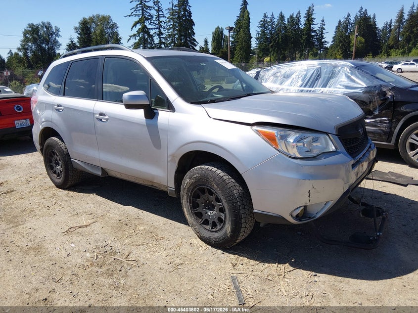 2015 Subaru Forester VIN JF2SJADC7FH808633 IAAI salvage auction — FRONT END, Salvage Title, sold $850 on 2026-07-15 (photo 1)