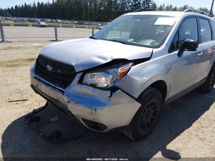 2015 Subaru Forester VIN JF2SJADC7FH808633 IAAI salvage auction — FRONT END, Salvage Title, sold $850 on 2026-07-15 (photo 6)