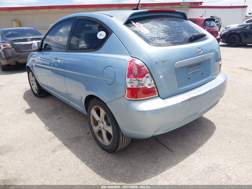 2011 Hyundai Accent VIN KMHCN3AC6BU200364 IAAI salvage auction — NORMAL WEAR, Original (Texas), sold $275 on 2026-07-06 (photo 3)