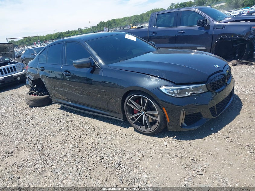 2021 BMW M340i VIN 3MW5U9J07M8B59684 — IAAI salvage auction photo