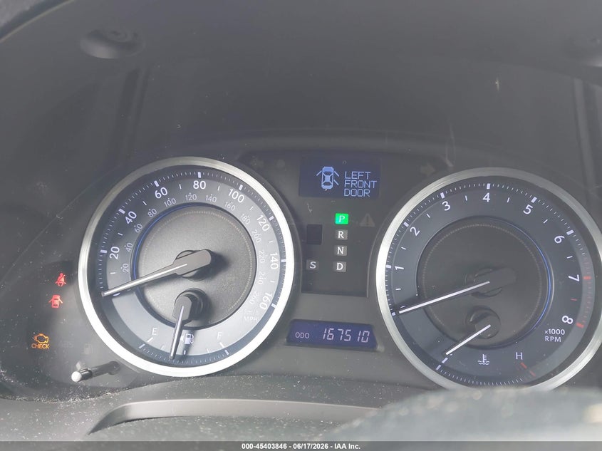 2013 Lexus Is VIN JTHBF5C2XD2103193 IAAI salvage auction — WATER/FLOOD, Salvage (Texas), sold $300 on 2026-07-22 (photo 7)