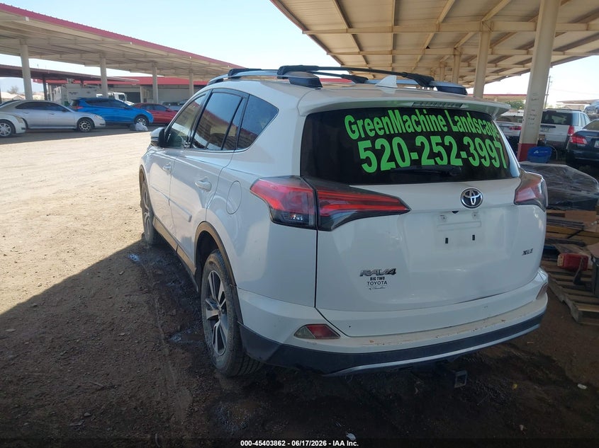2017 Toyota Rav4 VIN JTMWFREV9HJ141060 IAAI salvage auction — FRONT END, Clear (Arizona), sold $5,650 on 2026-07-14 (photo 3)