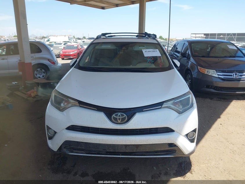 2017 Toyota Rav4 VIN JTMWFREV9HJ141060 IAAI salvage auction — FRONT END, Clear (Arizona), sold $5,650 on 2026-07-14 (photo 6)