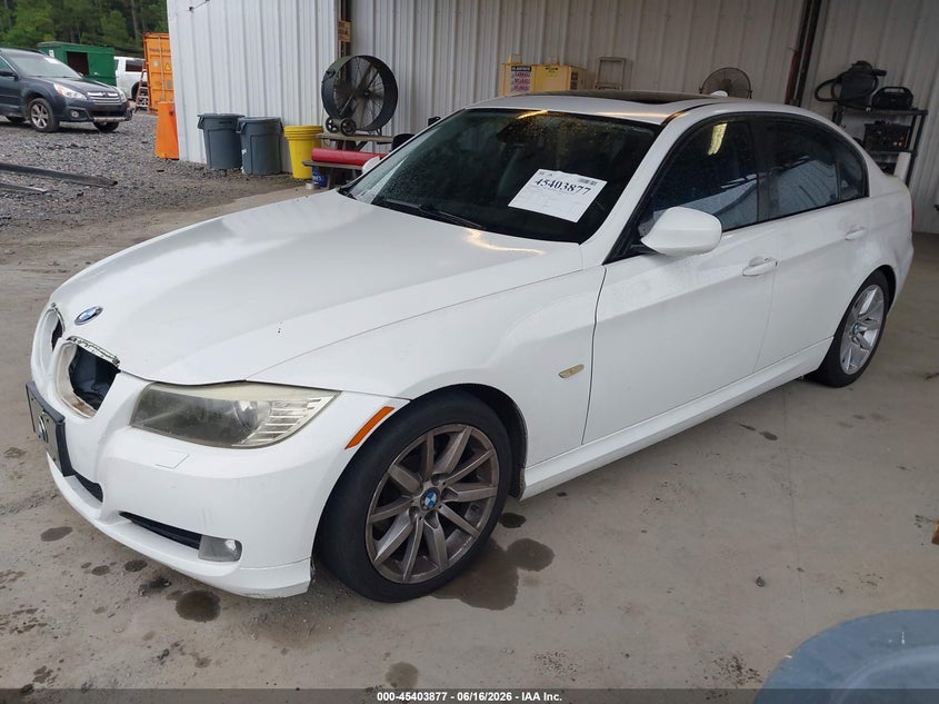 2009 BMW 3 series VIN WBAPH775X9NM31251 IAAI salvage auction — RIGHT REAR, Repossession Paperwork (Georgia), sold $350 on 2026-07-20 (photo 2)