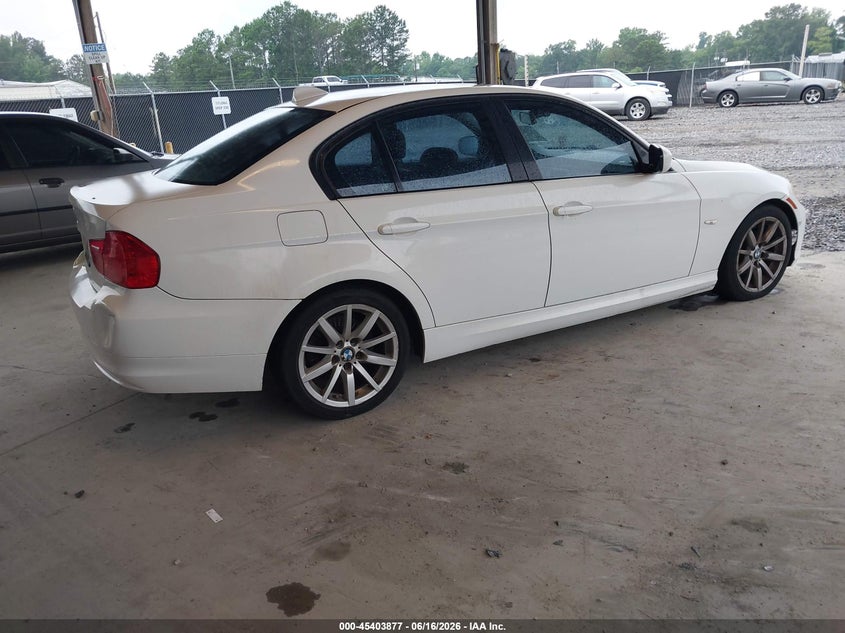 2009 BMW 3 series VIN WBAPH775X9NM31251 IAAI salvage auction — RIGHT REAR, Repossession Paperwork (Georgia), sold $350 on 2026-07-20 (photo 4)