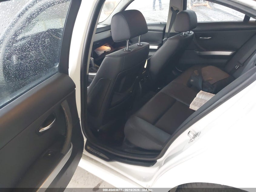 2009 BMW 3 series VIN WBAPH775X9NM31251 IAAI salvage auction — RIGHT REAR, Repossession Paperwork (Georgia), sold $350 on 2026-07-20 (photo 8)