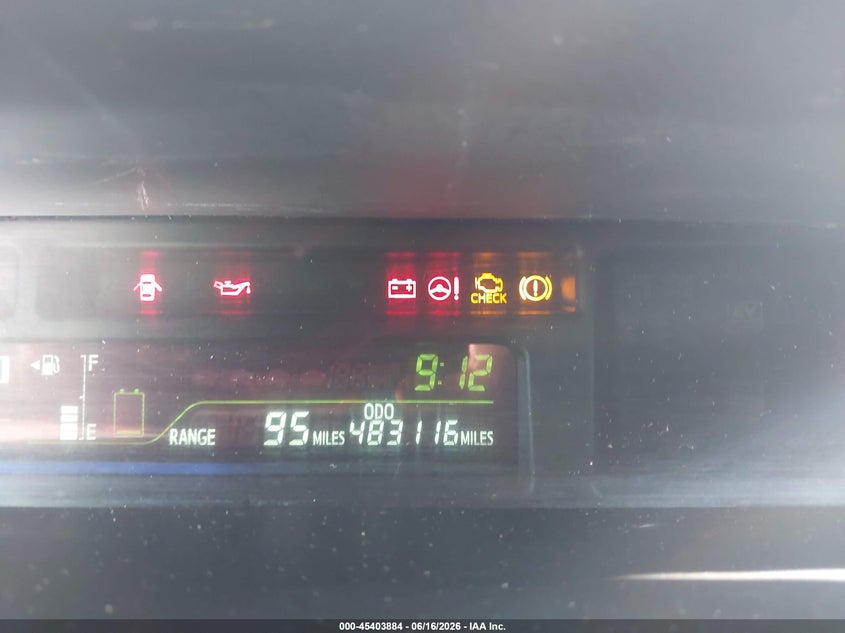 2014 Toyota Prius v VIN JTDZN3EU9E3326262 IAAI salvage auction — NORMAL WEAR, Clear (Pennsylvania), sold $600 on 2026-07-23 (photo 7)