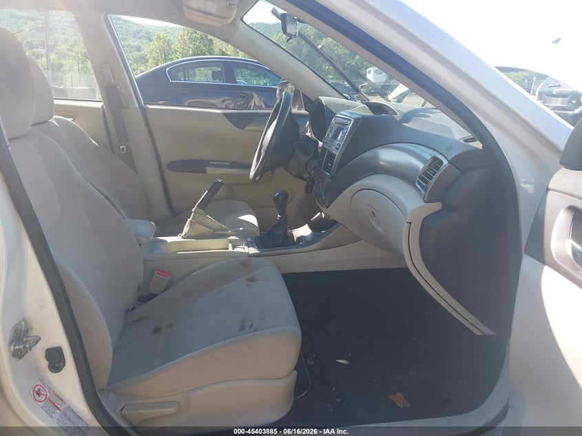 2011 Subaru Impreza VIN JF1GE6A69BG502379 IAAI salvage auction — NORMAL WEAR, Clear (New Jersey), sold $400 on 2026-07-09 (photo 5)