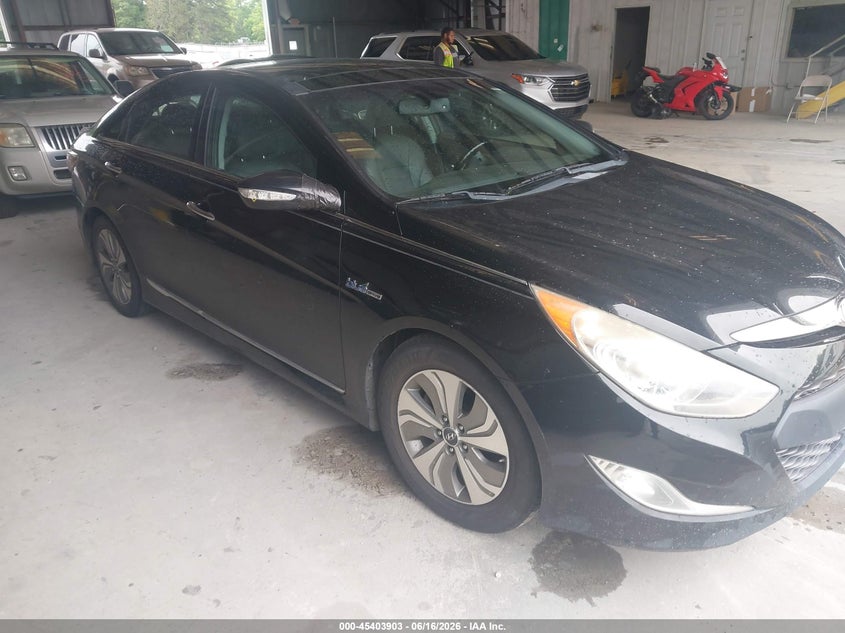 2014 Hyundai Sonata hybrid VIN KMHEC4A44EA109712 IAAI salvage auction — NORMAL WEAR, Repossession Paperwork (Georgia), sold $275 on 2026-07-22 (photo 1)