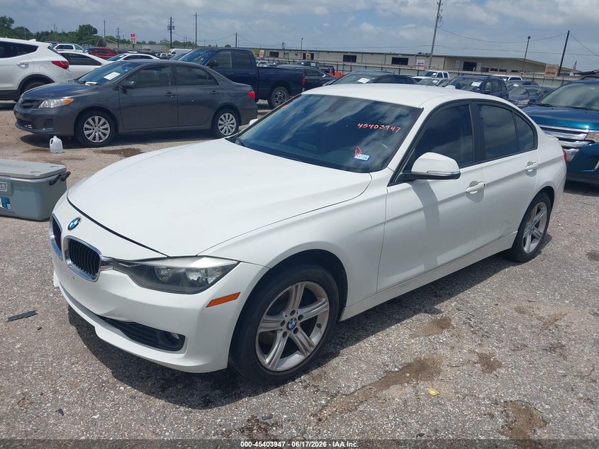 2015 BMW 3 series VIN WBA3B1C53FK136475 IAAI salvage auction — REAR END, Original (Texas), sold $875 on 2026-07-15 (photo 2)