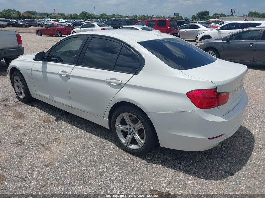 2015 BMW 3 series VIN WBA3B1C53FK136475 IAAI salvage auction — REAR END, Original (Texas), sold $875 on 2026-07-15 (photo 3)