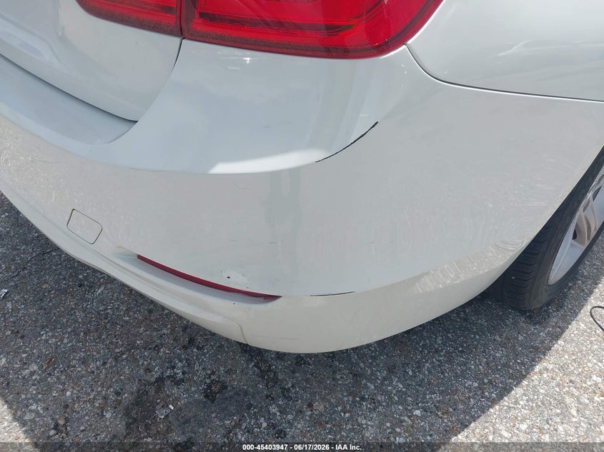 2015 BMW 3 series VIN WBA3B1C53FK136475 IAAI salvage auction — REAR END, Original (Texas), sold $875 on 2026-07-15 (photo 6)