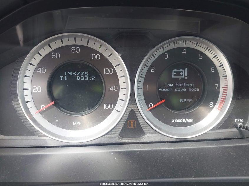 2013 Volvo S60 VIN YV1612FS6D2201644 IAAI salvage auction — LEFT FRONT, Salvage Title, sold $375 on 2026-07-20 (photo 7)