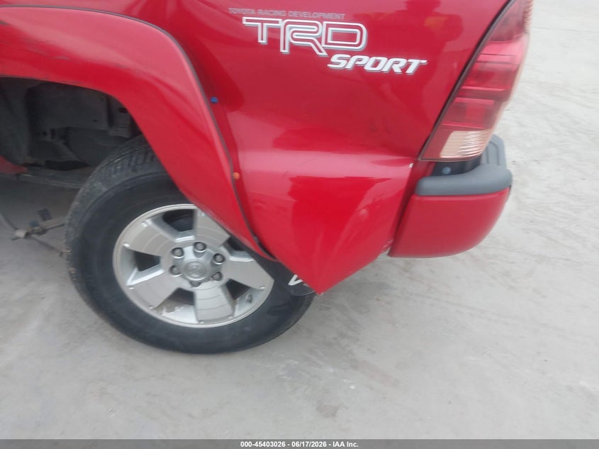 2007 Toyota Tacoma VIN 5TELU42N87Z407477 IAAI salvage auction — SIDE, Salvage (Texas), sold $4,250 on 2026-07-08 (photo 6)