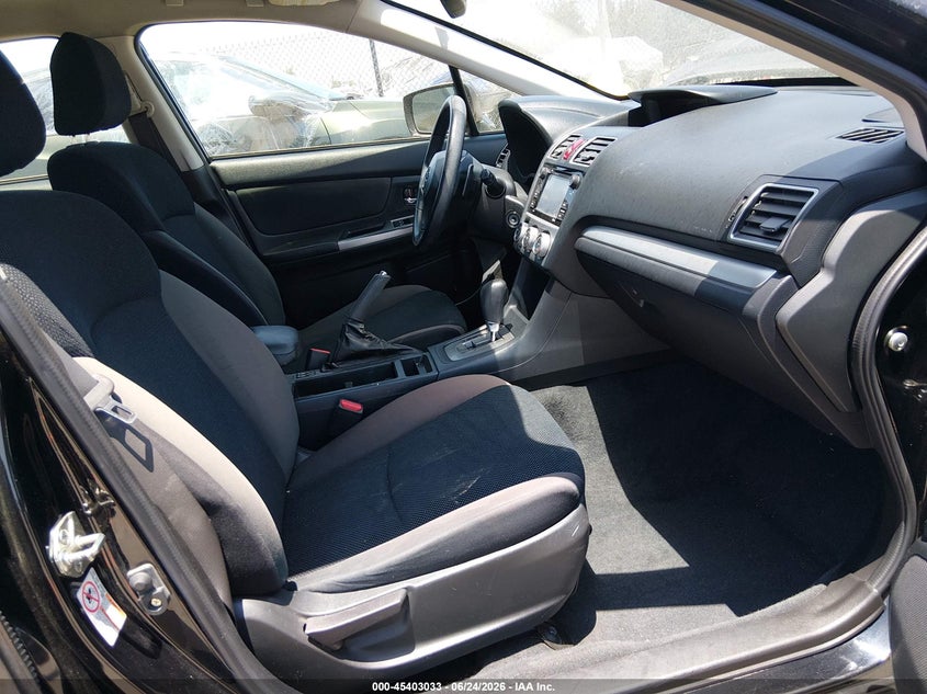 2016 Subaru Impreza VIN JF1GPAB61G8272642 IAAI salvage auction — FRONT END, Salvage Title, sold $350 on 2026-07-27 (photo 5)