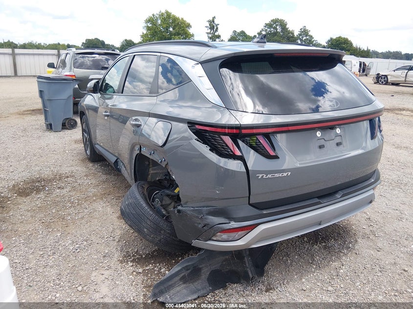2025 Hyundai Tucson VIN 5NMJC3DE7SH462173 IAAI salvage auction — REAR END, Salvage (Louisiana), sold $10,800 on 2026-08-01 (photo 3)