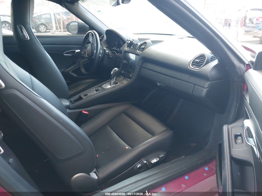 2024 Porsche 718 boxster VIN WP0CA2A84RK206028 IAAI salvage auction — LEFT & RIGHT, Salvage (California), sold $33,750 on 2026-07-15 (photo 5)