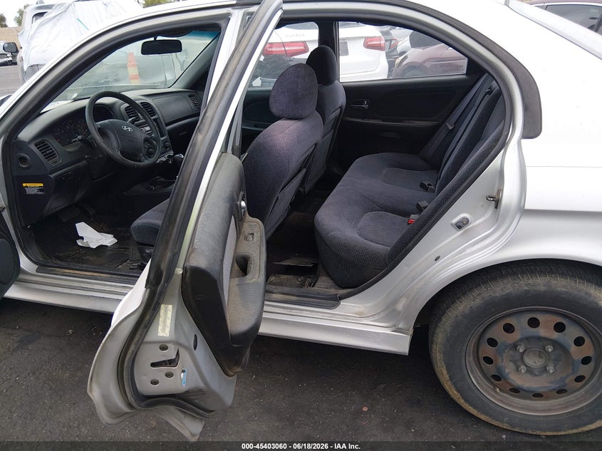 2005 Hyundai Sonata VIN KMHWF25H95A105166 IAAI salvage auction — RIGHT FRONT, Salvage Certificate (California), sold $250 on 2026-07-10 (photo 8)