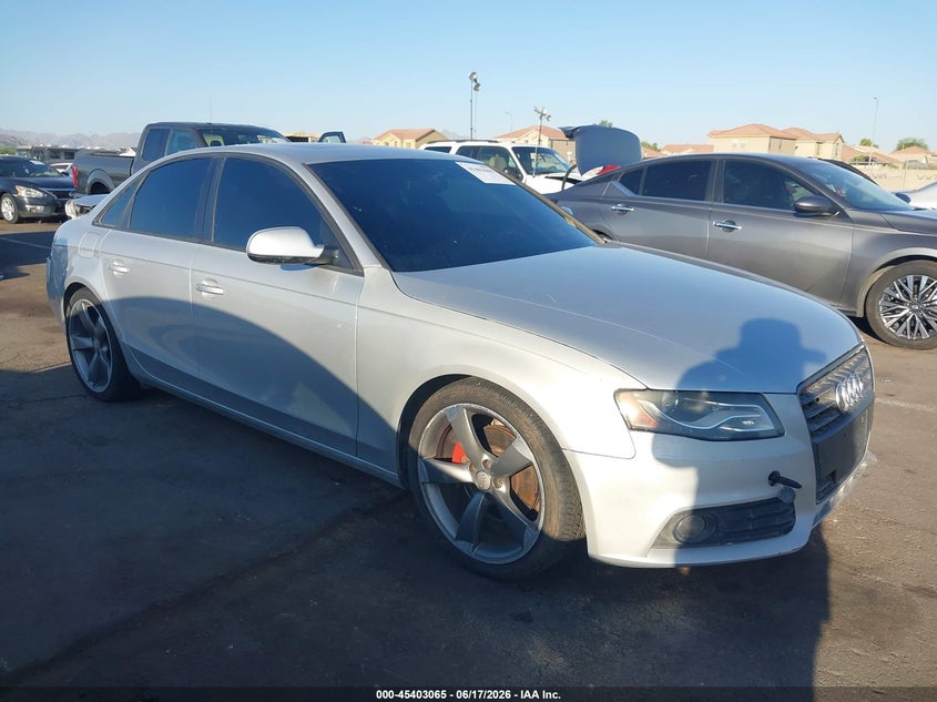 2011 Audi A4 VIN WAUEFAFL0BN053277 IAAI salvage auction — REAR END, Salvage (Arizona), sold $650 on 2026-07-07 (photo 1)