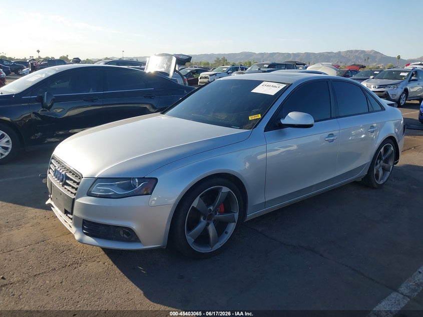 2011 Audi A4 VIN WAUEFAFL0BN053277 IAAI salvage auction — REAR END, Salvage (Arizona), sold $650 on 2026-07-07 (photo 2)