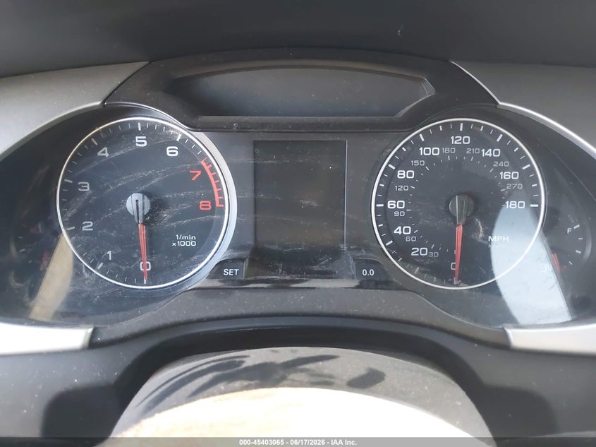 2011 Audi A4 VIN WAUEFAFL0BN053277 IAAI salvage auction — REAR END, Salvage (Arizona), sold $650 on 2026-07-07 (photo 7)