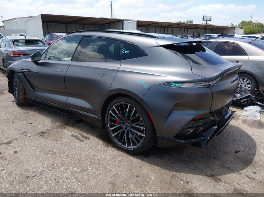 2025 Aston martin Dbx VIN SD7VUJDW3STV12142 IAAI salvage auction — FRONT END, Original (Texas), sold $82,250 on 2026-08-24 (photo 3)