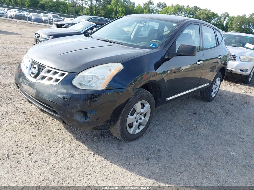 2013 Nissan Rogue VIN JN8AS5MV6DW637614 IAAI salvage auction — NORMAL WEAR, Clear (Virginia), sold $350 on 2026-07-31 (photo 2)