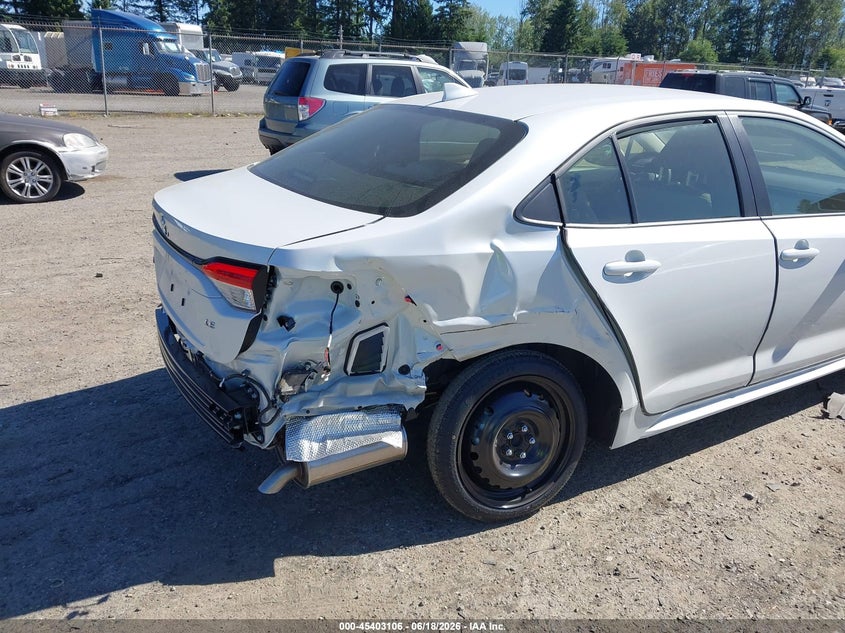 2026 Toyota Corolla VIN JTDB4MEE5T3041056 IAAI salvage auction — REAR END, Salvage Title, sold $5,500 on 2026-07-25 (photo 6)