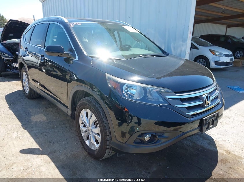 2013 Honda Cr-v VIN 5J6RM4H77DL006154 IAAI salvage auction — LEFT SIDE, Salvage (California), sold $4,400 on 2026-07-09 (photo 1)