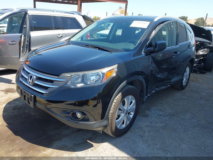 2013 Honda Cr-v VIN 5J6RM4H77DL006154 IAAI salvage auction — LEFT SIDE, Salvage (California), sold $4,400 on 2026-07-09 (photo 2)