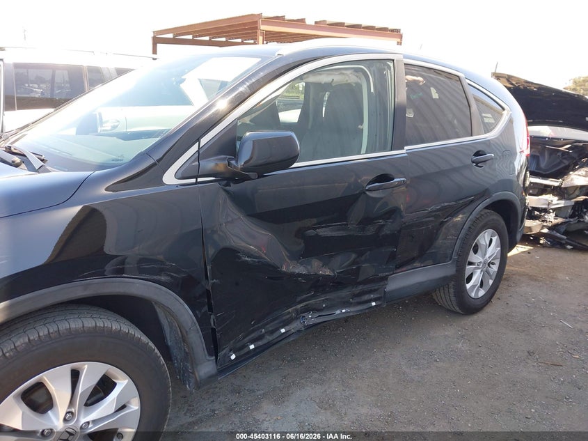 2013 Honda Cr-v VIN 5J6RM4H77DL006154 IAAI salvage auction — LEFT SIDE, Salvage (California), sold $4,400 on 2026-07-09 (photo 6)