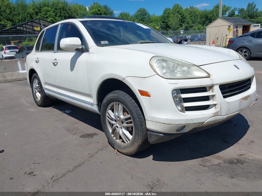 2009 Porsche Cayenne VIN WP1AB29PX9LA41840 IAAI salvage auction — NORMAL WEAR, Clear (Massachusetts), sold $450 on 2026-07-16 (photo 1)