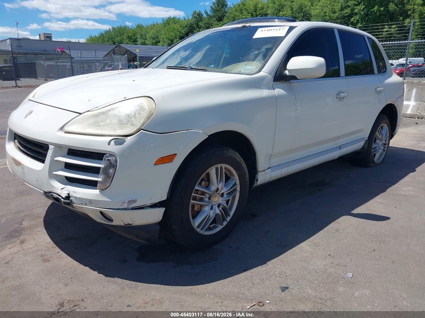 2009 Porsche Cayenne VIN WP1AB29PX9LA41840 IAAI salvage auction — NORMAL WEAR, Clear (Massachusetts), sold $450 on 2026-07-16 (photo 2)