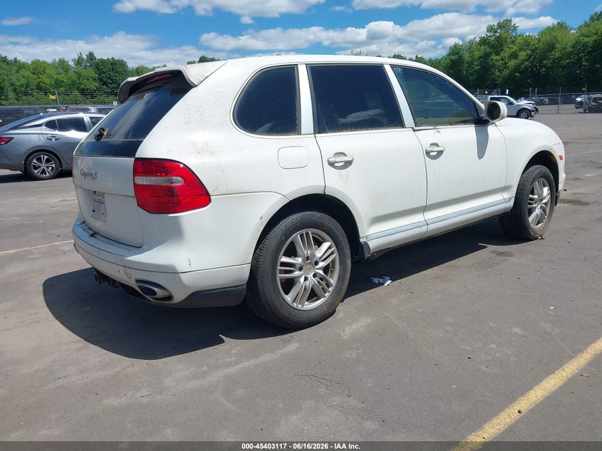 2009 Porsche Cayenne VIN WP1AB29PX9LA41840 IAAI salvage auction — NORMAL WEAR, Clear (Massachusetts), sold $450 on 2026-07-16 (photo 4)