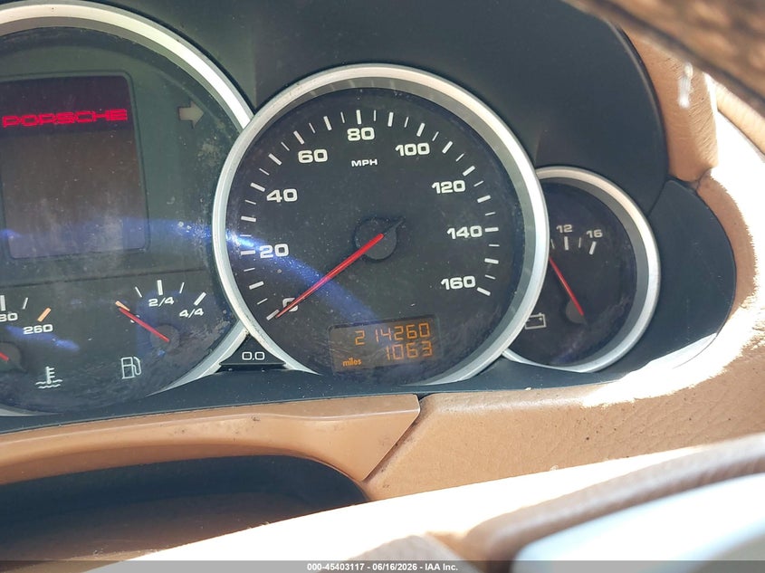 2009 Porsche Cayenne VIN WP1AB29PX9LA41840 IAAI salvage auction — NORMAL WEAR, Clear (Massachusetts), sold $450 on 2026-07-16 (photo 7)